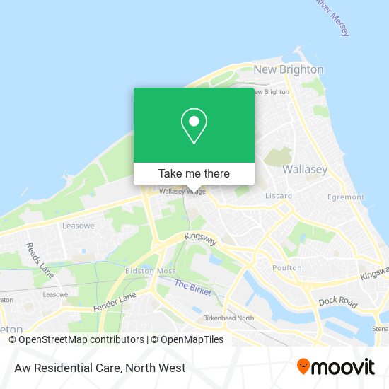 Aw Residential Care map