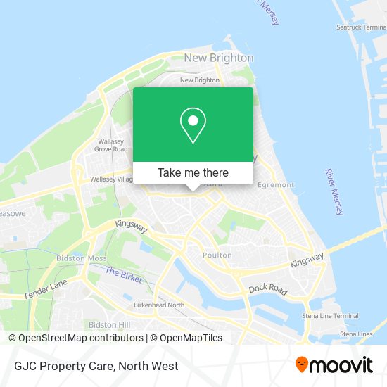 GJC Property Care map