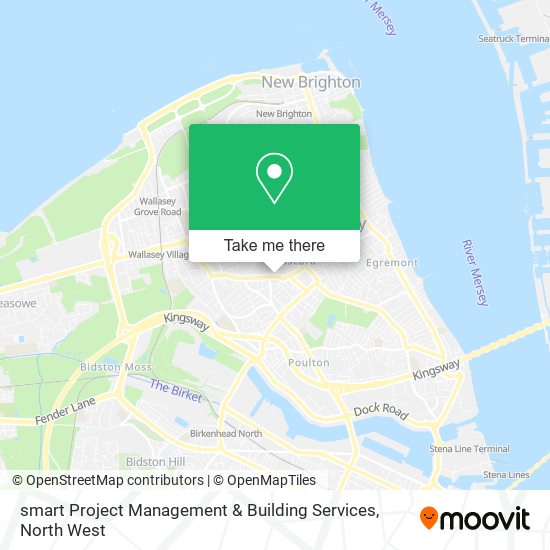 smart Project Management & Building Services map