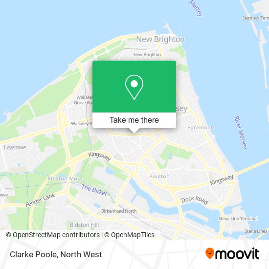 Clarke Poole map