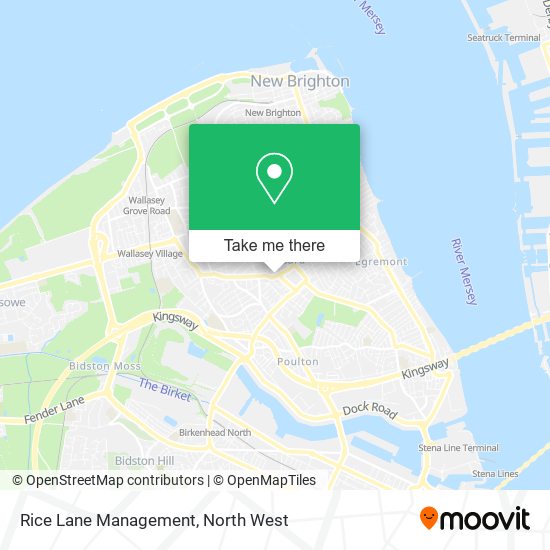 Rice Lane Management map