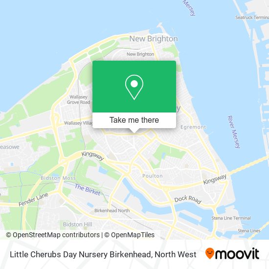 Little Cherubs Day Nursery Birkenhead map