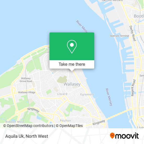 Aquila Uk map