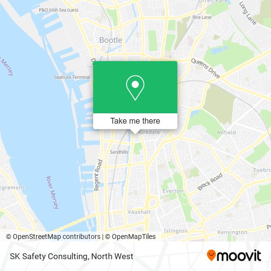SK Safety Consulting map