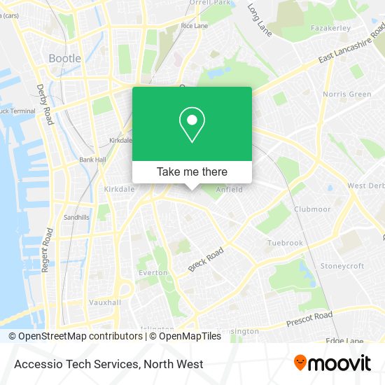 Accessio Tech Services map