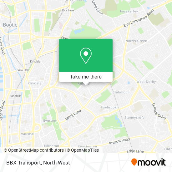 BBX Transport map