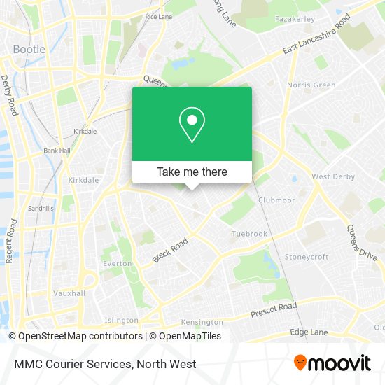 MMC Courier Services map