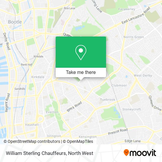 William Sterling Chauffeurs map