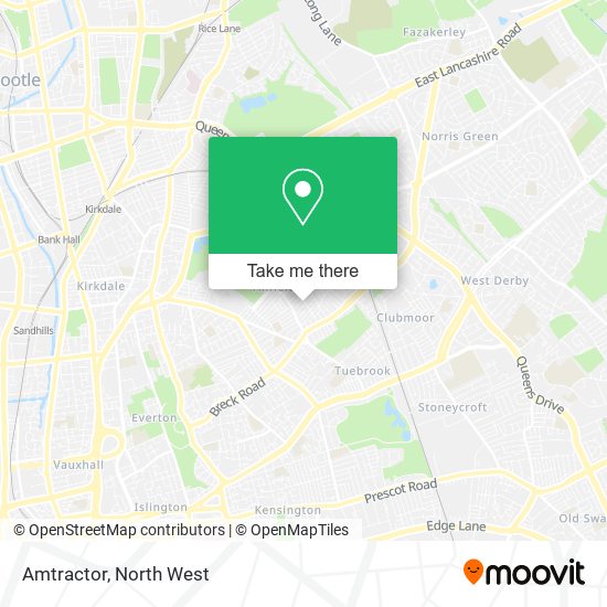 Amtractor map
