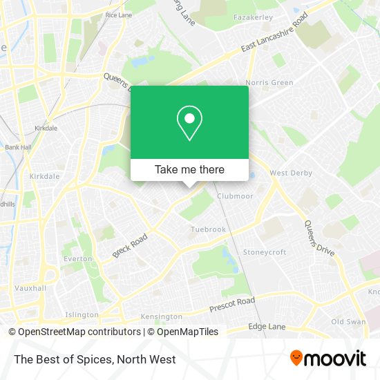 The Best of Spices map