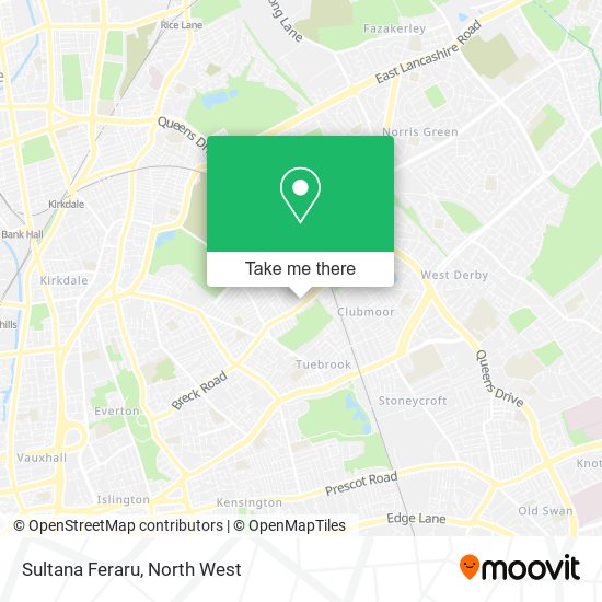 Sultana Feraru map
