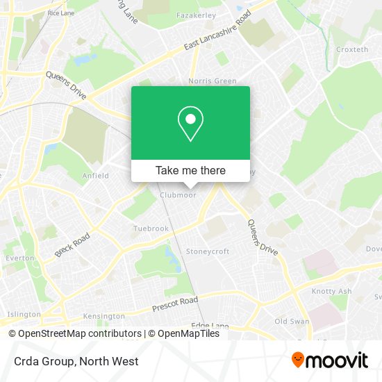 Crda Group map