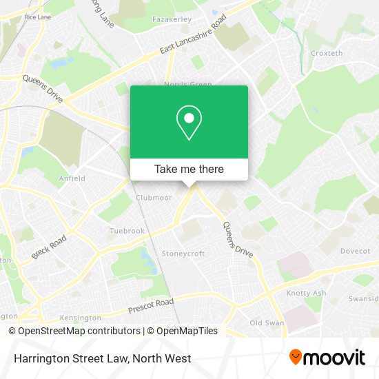 Harrington Street Law map