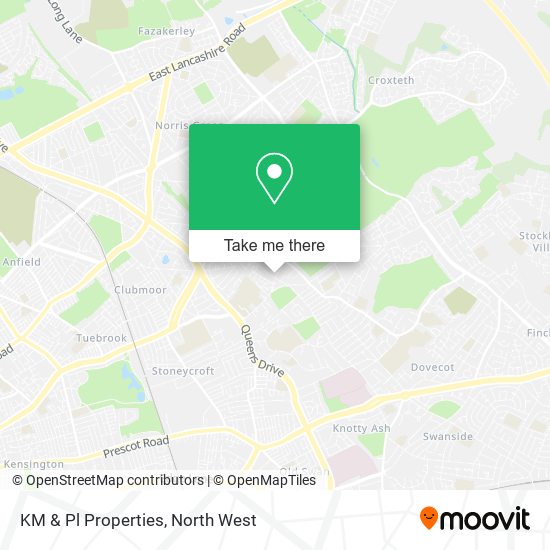 KM & Pl Properties map