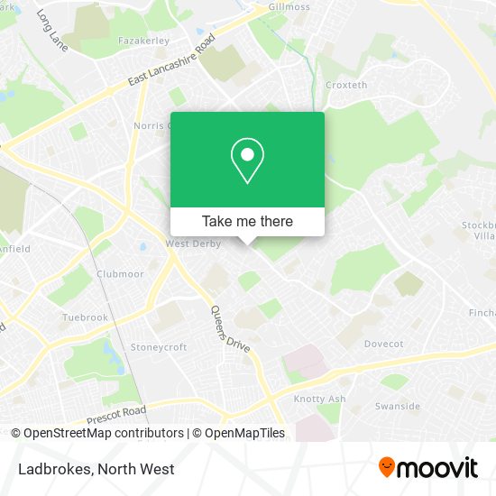 Ladbrokes map