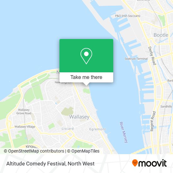 Altitude Comedy Festival map