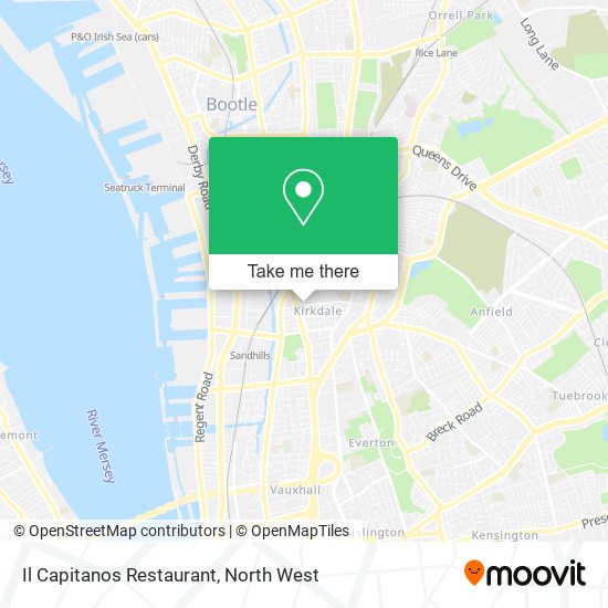 Il Capitanos Restaurant map