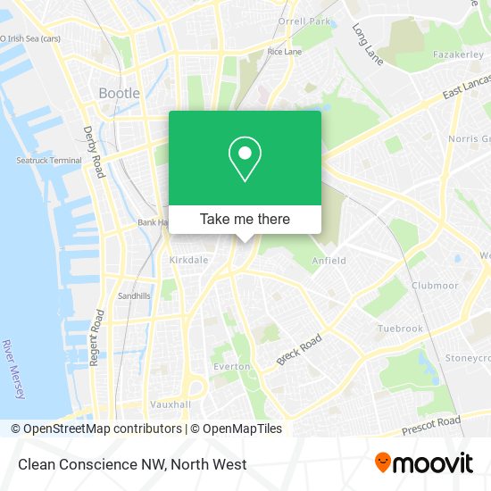 Clean Conscience NW map