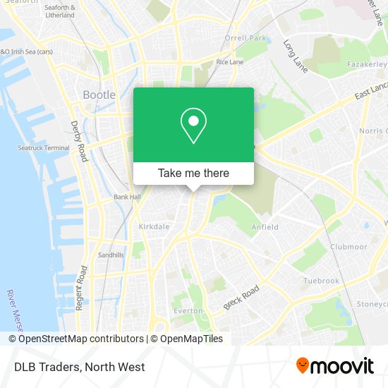 DLB Traders map