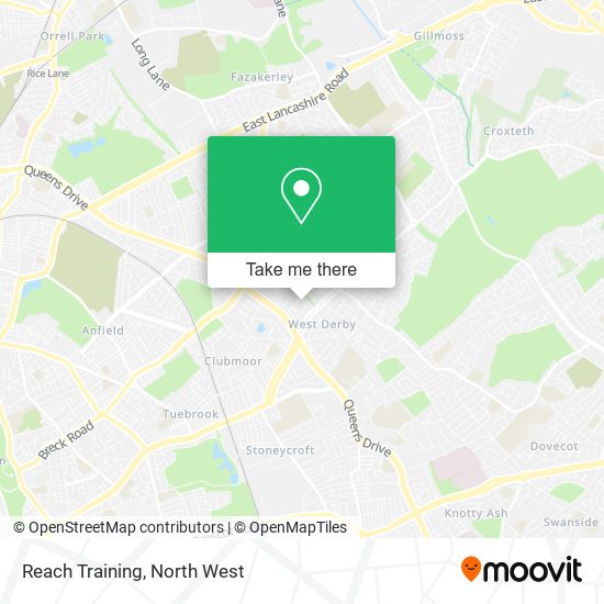 Reach Training map