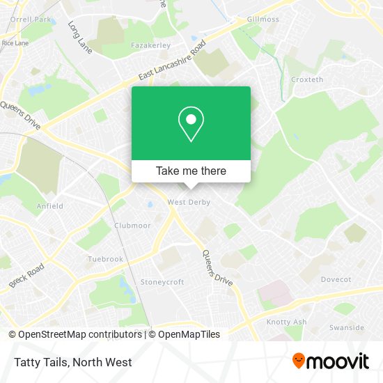 Tatty Tails map