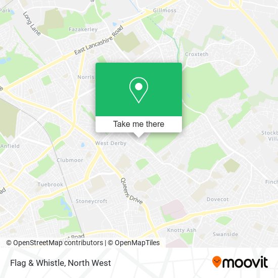 Flag & Whistle map