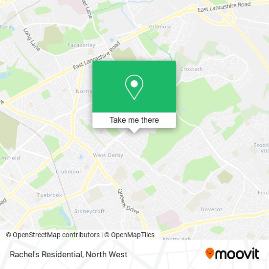 Rachel's Residential map