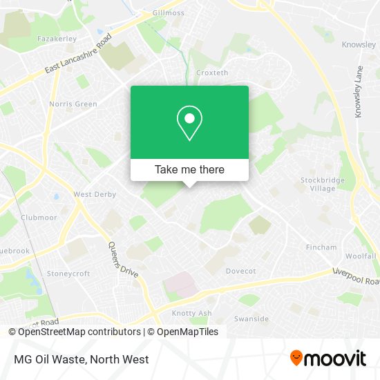 MG Oil Waste map