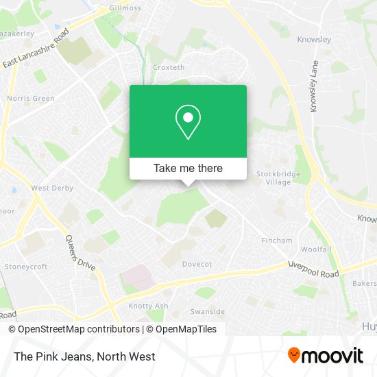 The Pink Jeans map