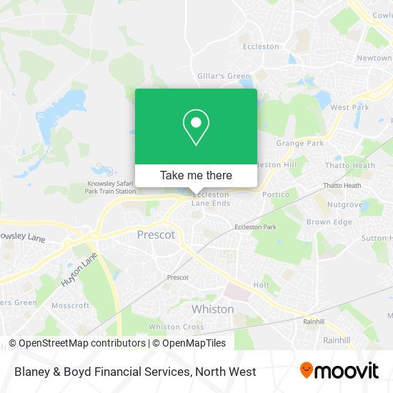 Blaney & Boyd Financial Services map