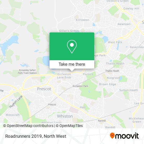 Roadrunners 2019 map