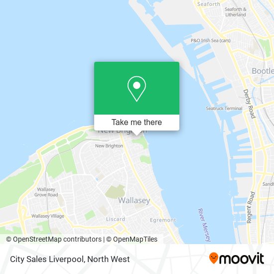 City Sales Liverpool map