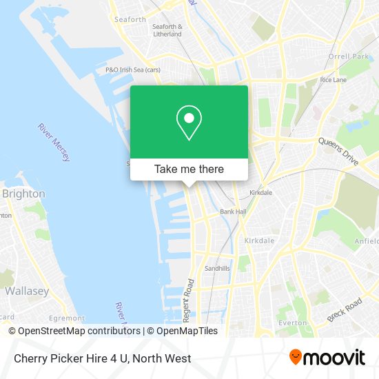 Cherry Picker Hire 4 U map