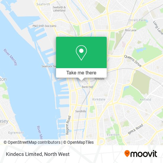 Kindecs Limited map