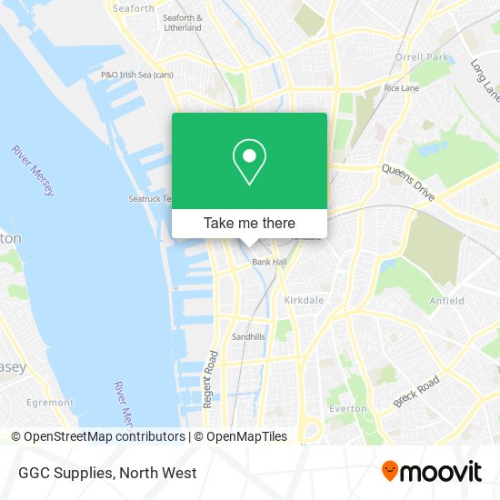 GGC Supplies map