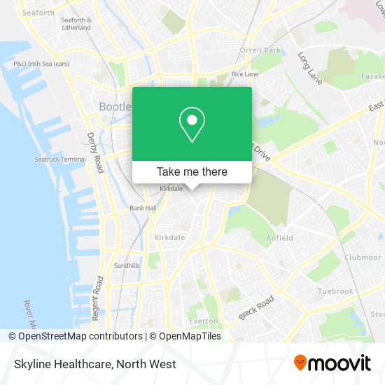 Skyline Healthcare map