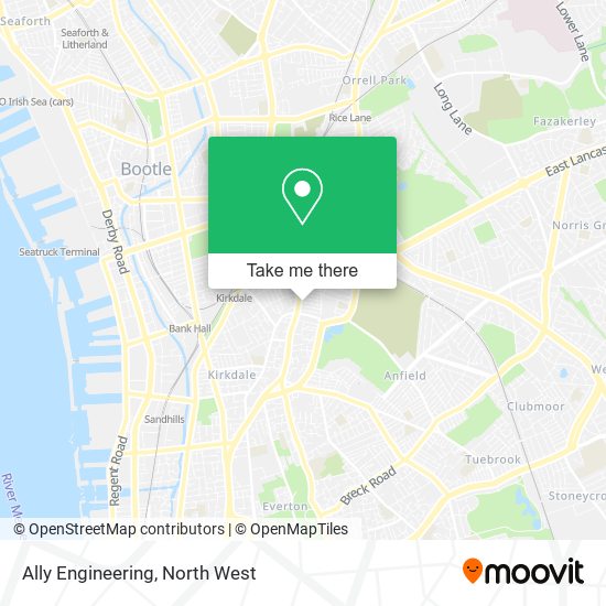 Ally Engineering map