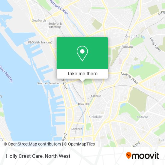 Holly Crest Care map