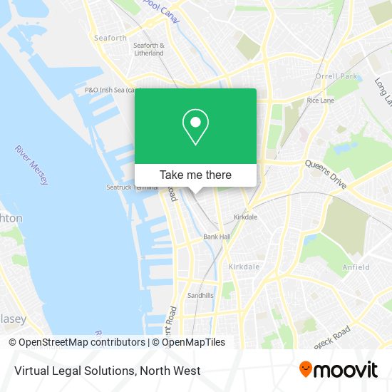Virtual Legal Solutions map