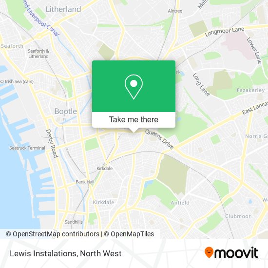 Lewis Instalations map