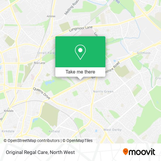 Original Regal Care map