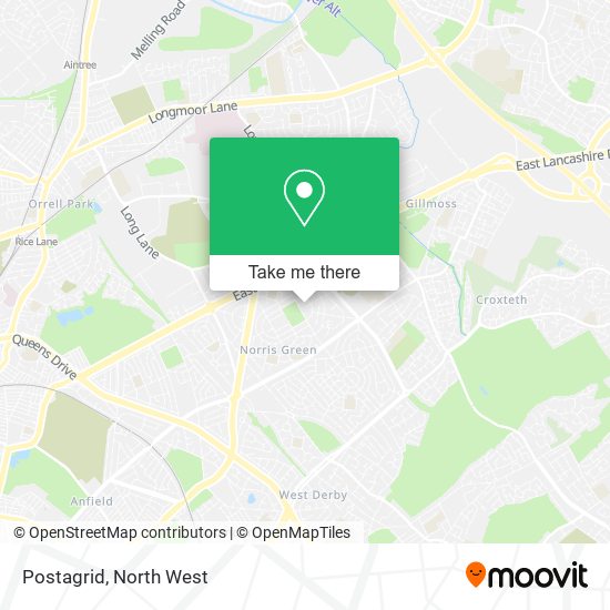 Postagrid map
