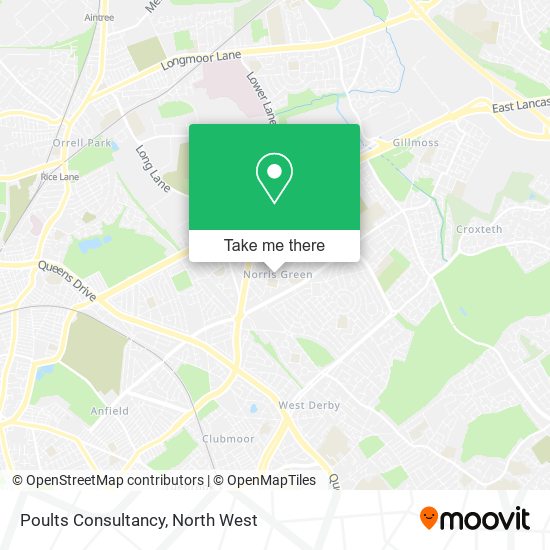 Poults Consultancy map