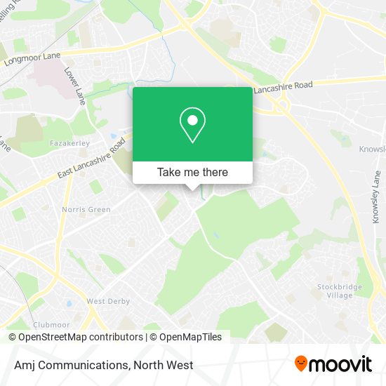 Amj Communications map