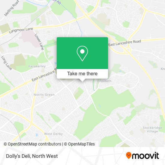 Dolly's Deli map