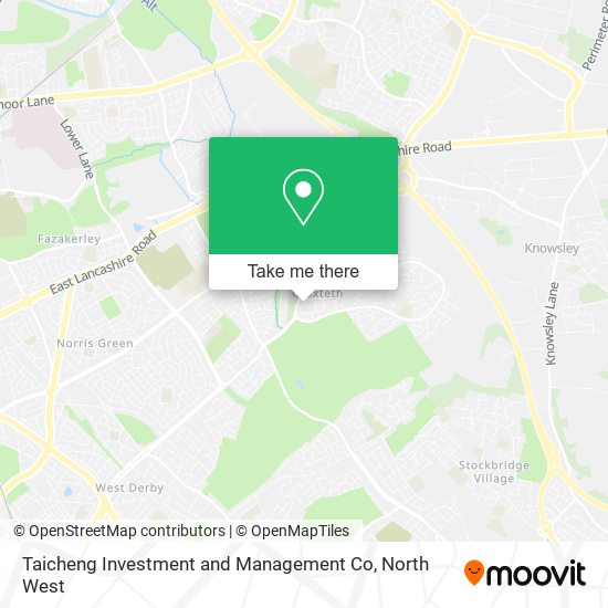 Taicheng Investment and Management Co map