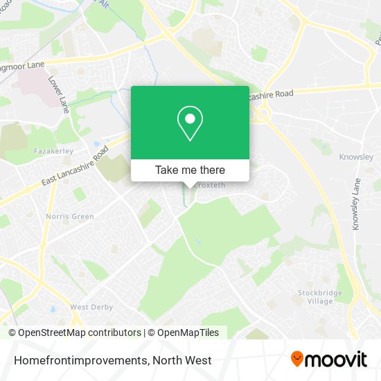 Homefrontimprovements map