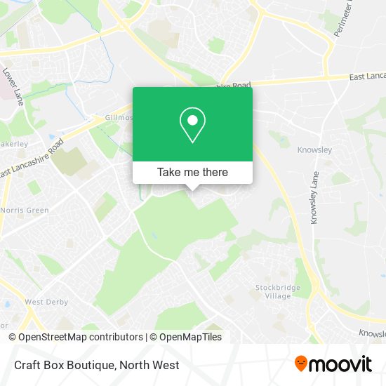 Craft Box Boutique map
