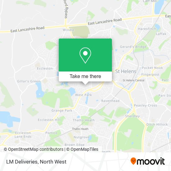 LM Deliveries map