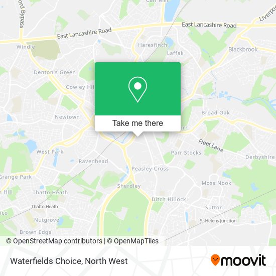 Waterfields Choice map